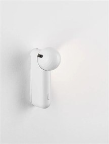 Aplica cu spot LED stil minimalist 3000K NOTIC alb