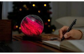 Decorațiune luminoasă maro închis/în culoare naturală închisă cu USB ø 12 cm Stellar Ocean – Gingko