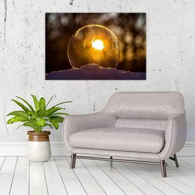 Tablou - Bulă transparentă (90x60 cm)