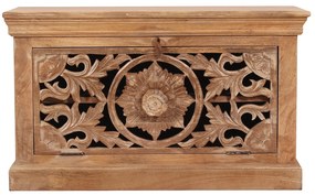 Pantofar din lemn de mango Lakadee 80x40x50 cm, 6 perechi de pantofi