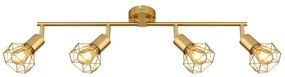 Spot Globo 54802GB-4 XARA I 4xE14/40W/230V auriu