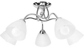 Lampă de perete MIRANDA 5xE27/60W/230V crom lucios