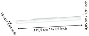 Plafonieră LED dimabilă SALOBRENA-Z LED/33,5W/230V alb Eglo 900048
