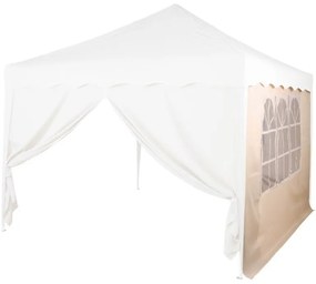 Perete lateral de schimb pentru cort cu fereastră - bej