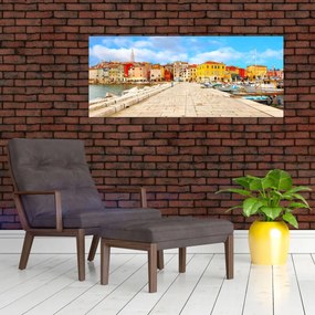 Tablou - Orașul Istrian vechi Poreč, Croația (120x50 cm)