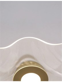 Lustra aplicata LED moderna cu design original deosebit SIDERNO