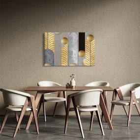 Tablou - Decorațiuni de aur (90x60 cm)