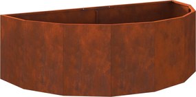 vidaXL Jardinieră Ruginit 120 x 60 x 35 cm
