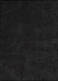 vidaXL Covor HUARTE, fir scurt, moale și lavabil, negru, 140x200 cm