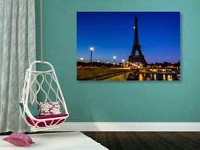 Tablou Turnul Eiffel noaptea