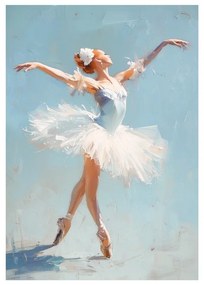 Tablou cu detalii pictate manual 70x100 cm Grace – Styler