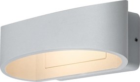 Rabalux 77178 - Aplică de perete LED pentru exterior GERLA LED/9W/230V IP54 albă