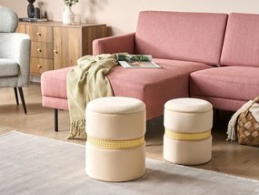 Set 2 buc taburete Medza (bej). 1081319