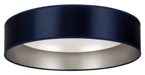 Plafonieră LED Duolla ROLLER LED/24W/230V d. 45 cm albastru/argintiu