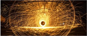 Tablou - Disc luminos (120x50 cm)