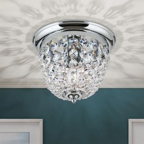 Plafonieră de cristal Orion DLU 1840/26 PLAFOND 1xE27/40W/230V d. 26 cm crom