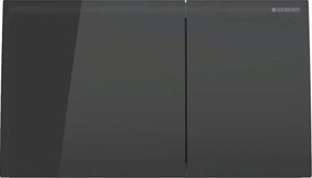 Placă de acționare Geberit Sigma70, 25 x 14,6 cm, neagră - 115.622.SJ.1