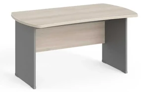 Masa de birou Manager 140 x 85 cm, salcâm deschis / gri