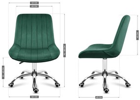 Scaun de birou Forte 3.5 (verde închis). 1087613