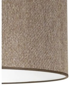 Lustră aplicată ROLLER ECO Duolla RECYCLING 1xE27/15W/230V d. 45 cm maro