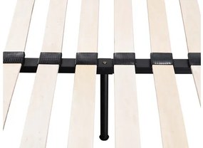 Pat matrimonial 180 cm Bleash New (Gri + auriu) (cu somieră). 1104317