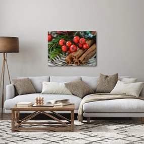 Tablou cu rowan și scorțișoară (70x50 cm)
