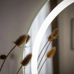 Zuma Line D2338-80-LED, oglindă de baie LED dimabilă, 36W/230V, 3000/4000/6000K, Ø80 cm, IP44