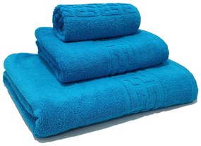 Set 3 prosoape de baie 70x130 cm, 50x90 cm, 30x50 cm, bumbac