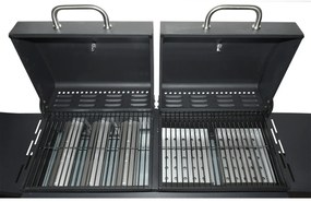 Grătar combinat 2in1 Cattara 13042 Couple, 159 x 102 x 49 cm