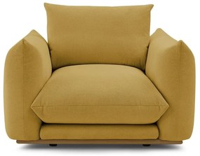 Fotoliu galben Ernest – Bobochic Paris