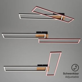 Lustră LED dimabilă aplicată FRAME 2xLED/20W/230V 2700-5000K Brilo + telecomandă