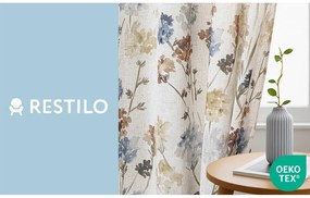 Draperie crem 135x250 cm Flosi – Restilo
