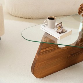 Măsuță de cafea Freya Chresnut