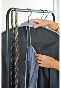 Husă de protecție pentru haine de agățat Compactor Suit Bag, negru