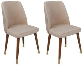 Set de scaune de sufragerie Hugo Cream, 4 buc.