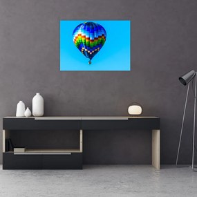 Tablou pe sticlă - Balon cu aer cald (70x50 cm)