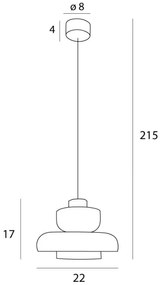 Lustra suspendata LED moderna Signature C
