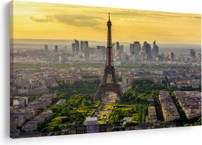 Tablou - Panorama Parisului (90x60 cm)