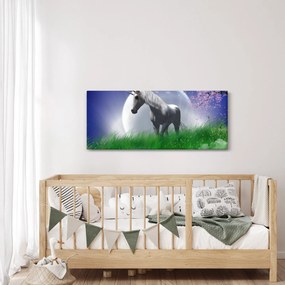 Tablou cu unicorn (120x50 cm)