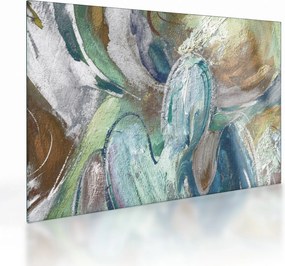 Tablou pe sticlă - Pictura figura abstractă (70x50 cm)