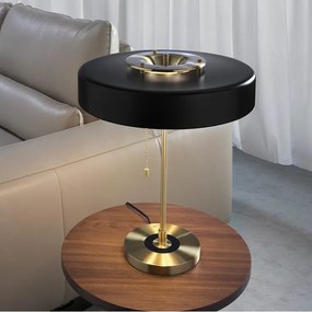 Lampa de masa eleganta design minimalist Gold and Black