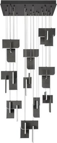Lustra LED suspendata liniara design decorativ 3000K TOTEM 144W