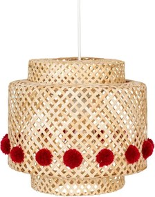 Atmosphera - Lampă suspendată LIBY, 1xE27/25W/230V, din bambus