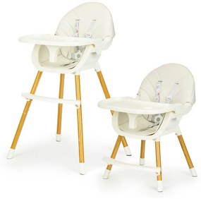 Scaun de hrănire Baby Beige 2in1