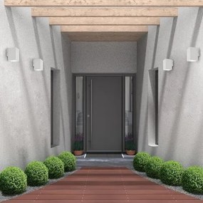 Aplica LED iluminat exterior ambiental, Protectie IP65 Urfa I alba