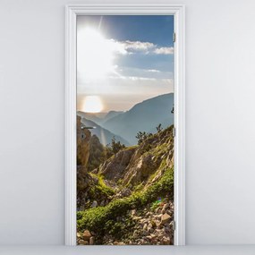Fototapet pentru usa - Muntele Olymp (95x205cm)