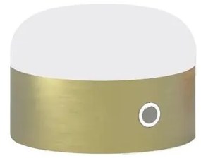 Ideal Lux - Lampă de birou LED tactil MIGNON LED/5W/5V pr. 10 cm CRI 90 alama