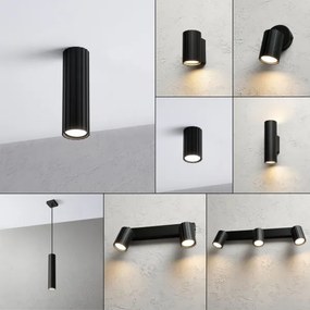 Brilagi - Spot CRISPINA 1xGU10/10W/230V 20 cm negru