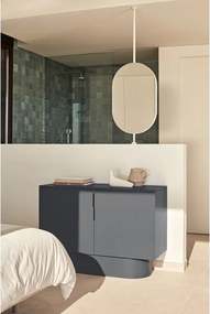 Dulap gri antracit 110x80 cm Totem – Teulat