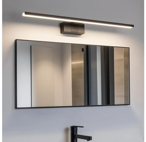 Aigostar - Aplica LED pentru oglindă de baie, 12W, 230V, 4000K, 60 cm, IP44, negru